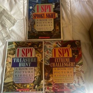 3 I SPY BOOKS